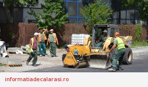 Lucrări de modernizare a străzilor Cornișei și Progresul din municipiul Călărași
