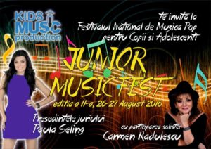 Cei mai talentaţi copii se întrec la Junior Music Fest Braşov